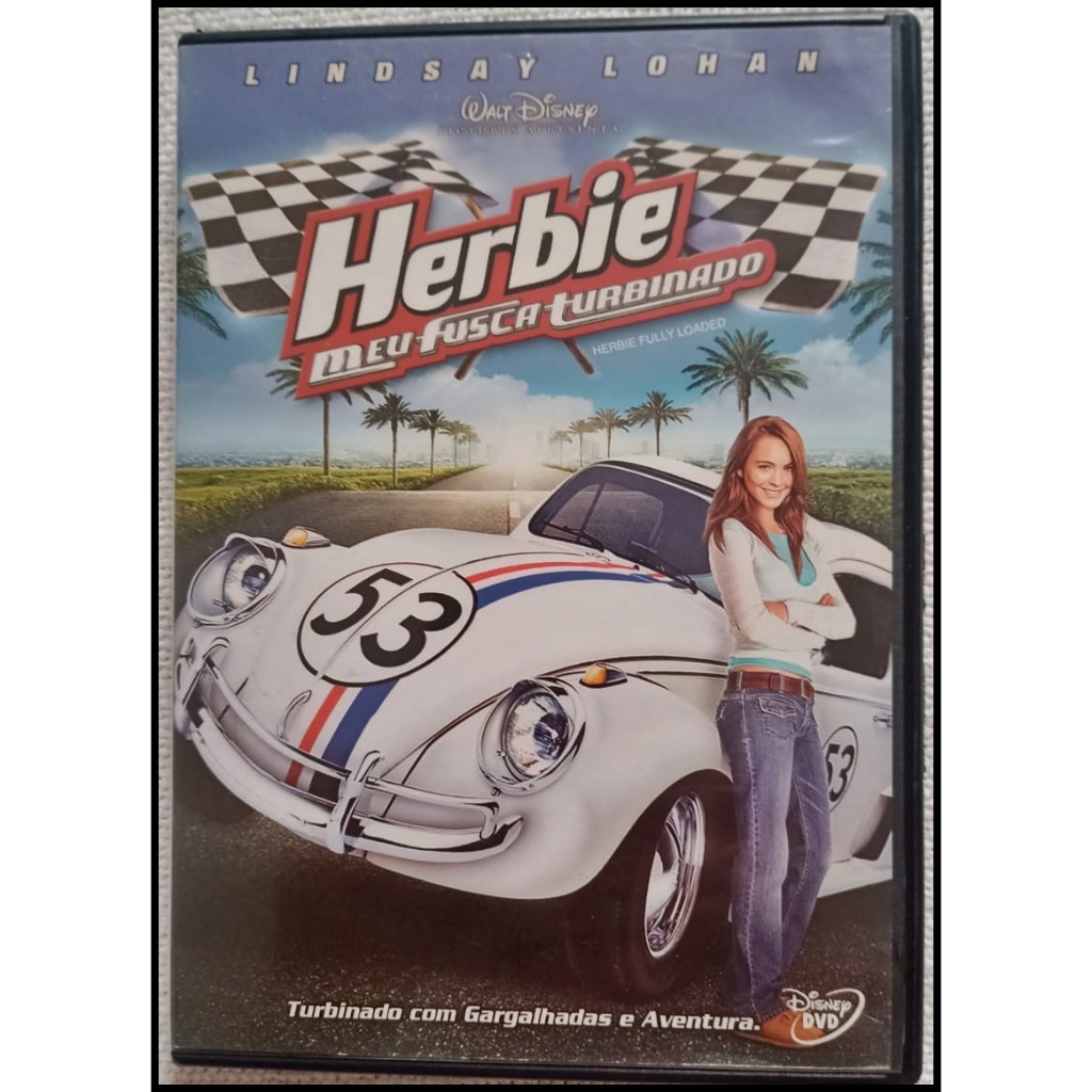 DVD Herbie - Meu Fusca Turbinado - Original