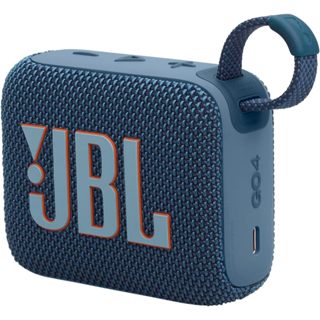 Caixa de Som Portátil JBL GO 4 com Bluetooth Azul À Prova D'água e Poeira + NF em Oferta na Shopee