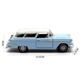 Miniatura Brinquedo Carro Antigo Bellair Wagon Escala 1:32