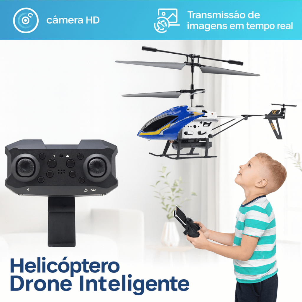 Helicóptero de Controle Remoto com Câmera - Comprar com Melhor Preço em Controles Remoto