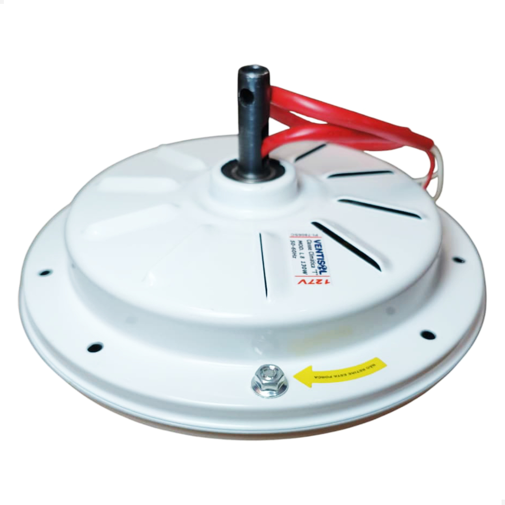 Motor para Ventilador De Teto Original Ventisol Branco 127v 3 pás hélices 130w silencioso rápido em Oferta na Shopee