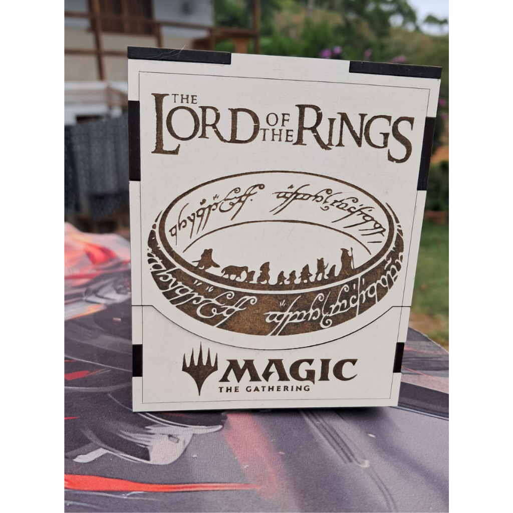 Deck Box Lord of The Rings - Magic the Gathering MTG