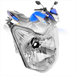 Bloco Óptico Farol Yamaha Fazer 150 2014 2015 2016 2017 2018 Modelo Original