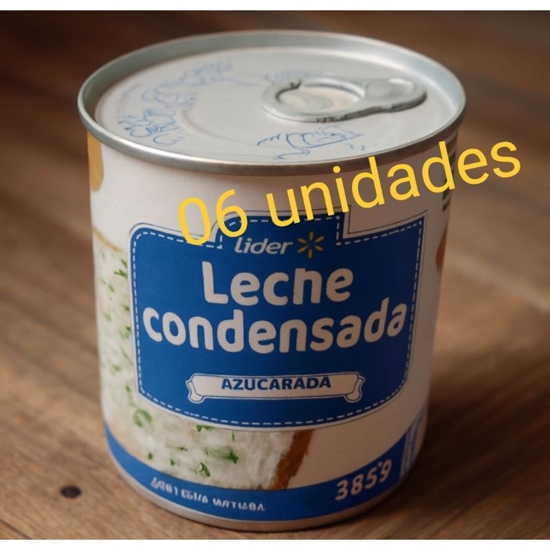 Leite Condensado Exportação Lata 395g (KIT C/06 UNIDADES)