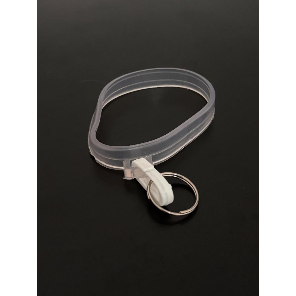 Elástico Borracha para Copo e Tirante com argola e prisilha - Alça de silicone