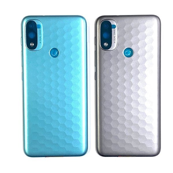 Tampa Traseira Moto E20 Com Lente e Botões volume em Oferta na Shopee