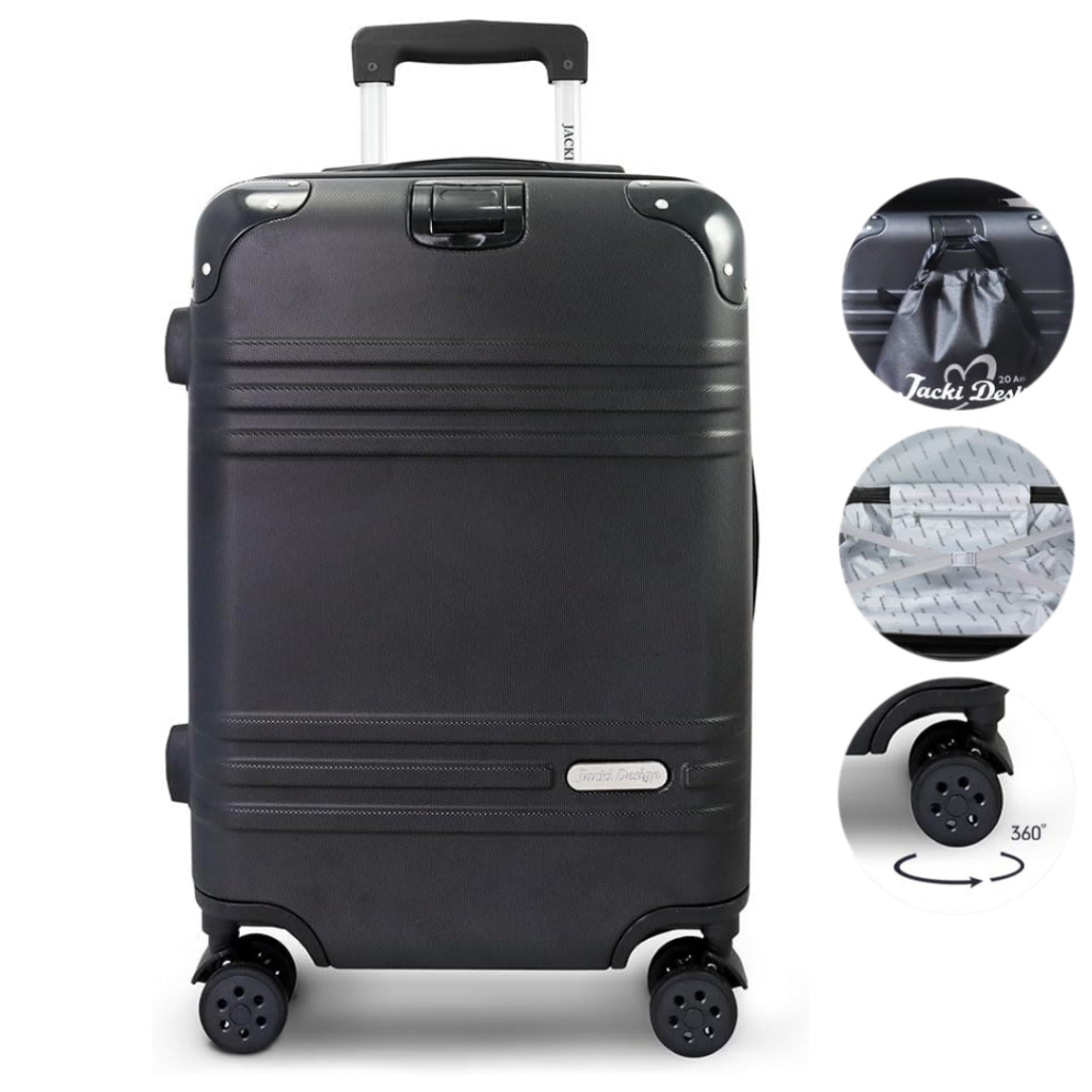 Mala De Bordo Avião 10kg Luxo Com Rodinhas 360 Com Cadeado Viagem Mala de Mão para sua Viagem