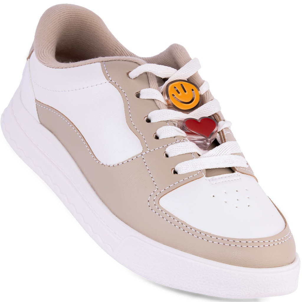 Tênis Molekinha Menina Infantil Kids 2575-107 Moda Original Cinza em Oferta na Shopee