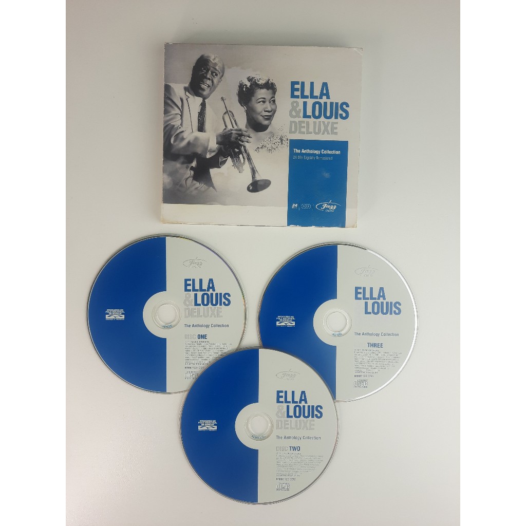 Box 3 Cds Ella & Louis Deluxe The Anthology Collection 2012