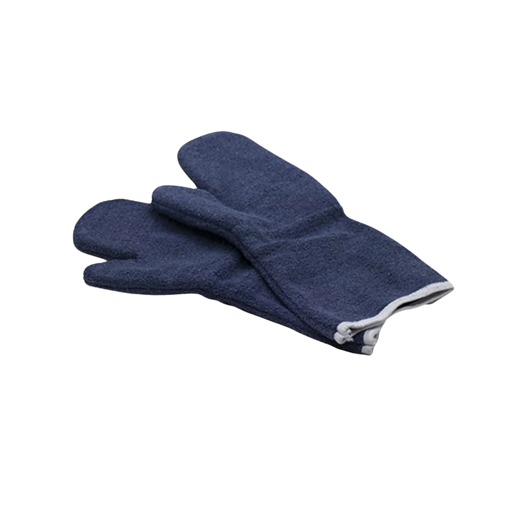 Luva Térmica Padeiro 35cm Azul Mão De Gato Padaria