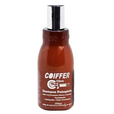 Shampoo Patagônia Coiffer 250ml Crescimento e Anti queda
