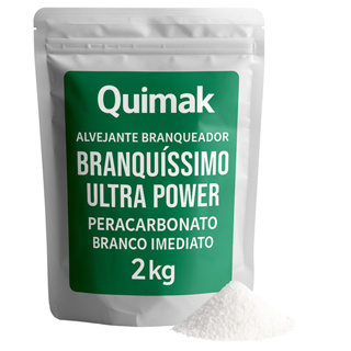 Alvejante com Percabonato - Branquíssimo Ultra Power Percabonate - Branco Imediato em Oferta na Shopee