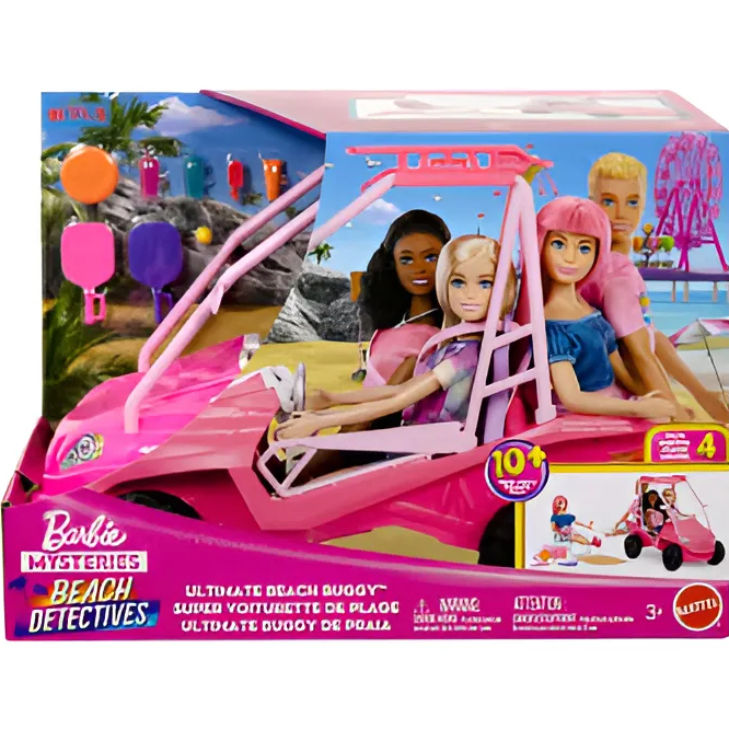 Barbie Detetives Da Praia Com Buggy N/a Colori - Mattel Jfv68 em Oferta na Shopee