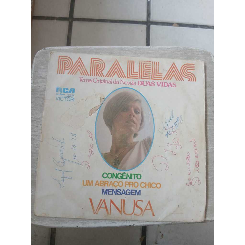 Vinil Compacto - Vanusa - Paralelas