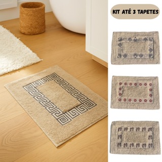 Tapetes Retangular 60x40cm Macio e  Multiuso para Casa, sala, cozinha, banheiro e quarto em Oferta na Shopee