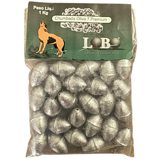 Chumbada para Pesca OLIVA 7 (40 gramas) - 1 Kg