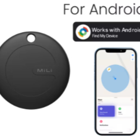 Rastreador de compatibilidade Bluetooth MiLi MiTag para localizador de itens Android funciona com Google Find My Devi