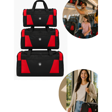 Bolsa Viagem Mala De Mão Viagem Extra Grande Espaçosa Masculina Feminina PROMOÇÃO