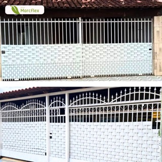 Protetor de Portão Varias Cores (Tam: 50, 25 ou 10m de comp X 7 cm de altura) em Oferta na Shopee