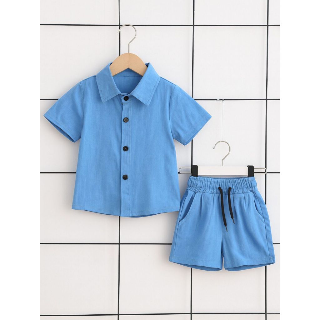 Conjunto Infantil Menino Short e Camiseta Viscose  2 ao 10
