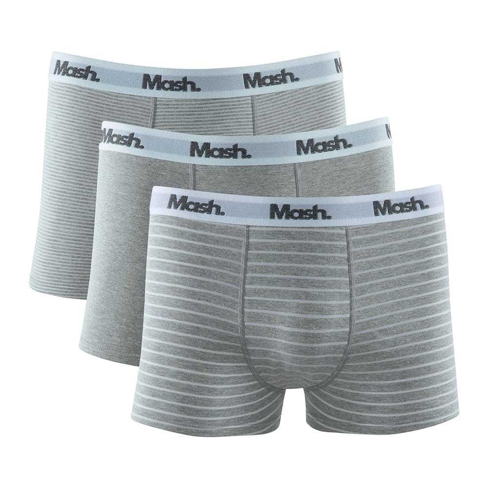 Kit 3 Cuecas Boxer Mash Originais em Algodão 110.38 em Oferta na Shopee