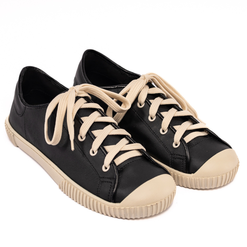 Tênis Casual Feminino em couro legítimo sola costurada leve confortável palmilha anatômica em gel em Oferta na Shopee