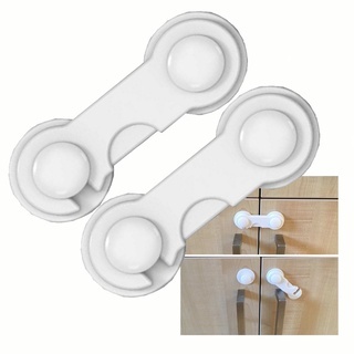 Kit Trava Gaveta Armário Porta Geladeira Tranca Proteção