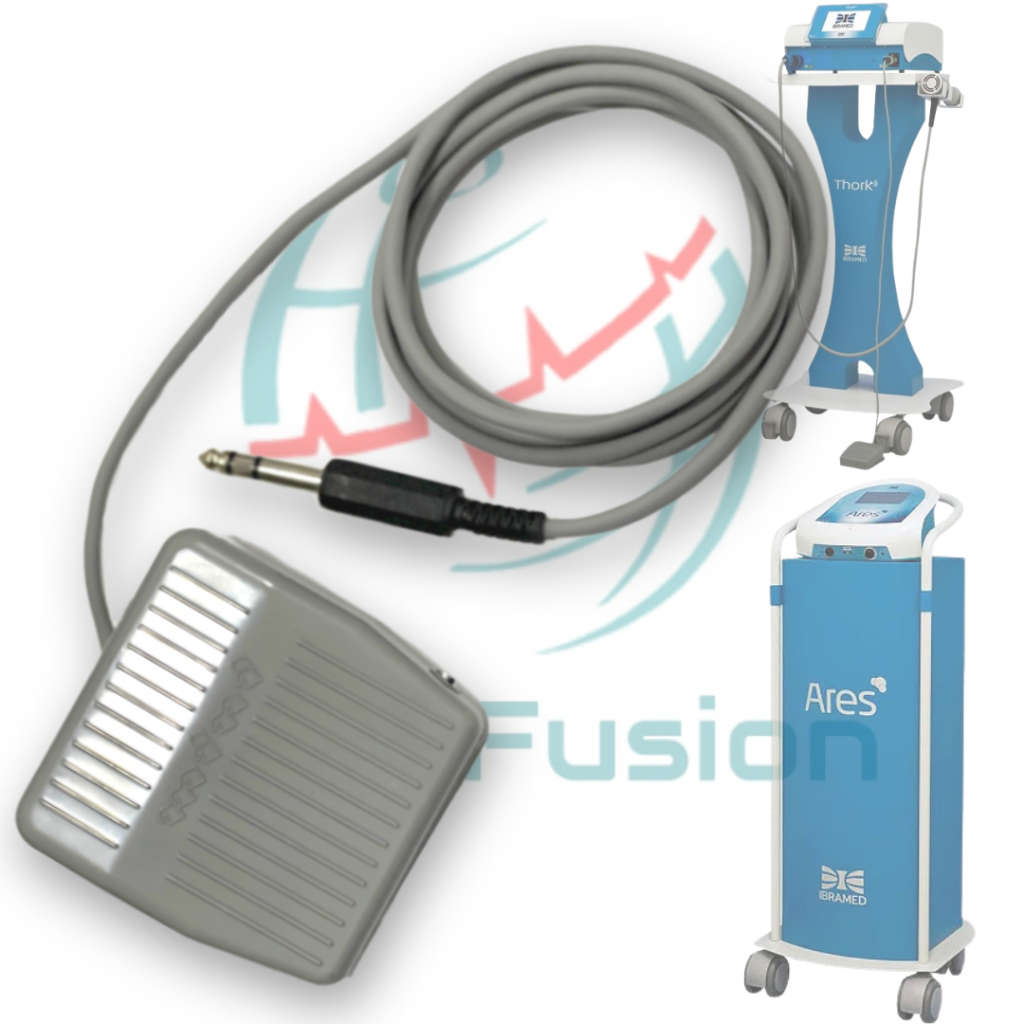 Pedal de Acionamento Ares Thork Comando de Pé - Compativel Ibramed