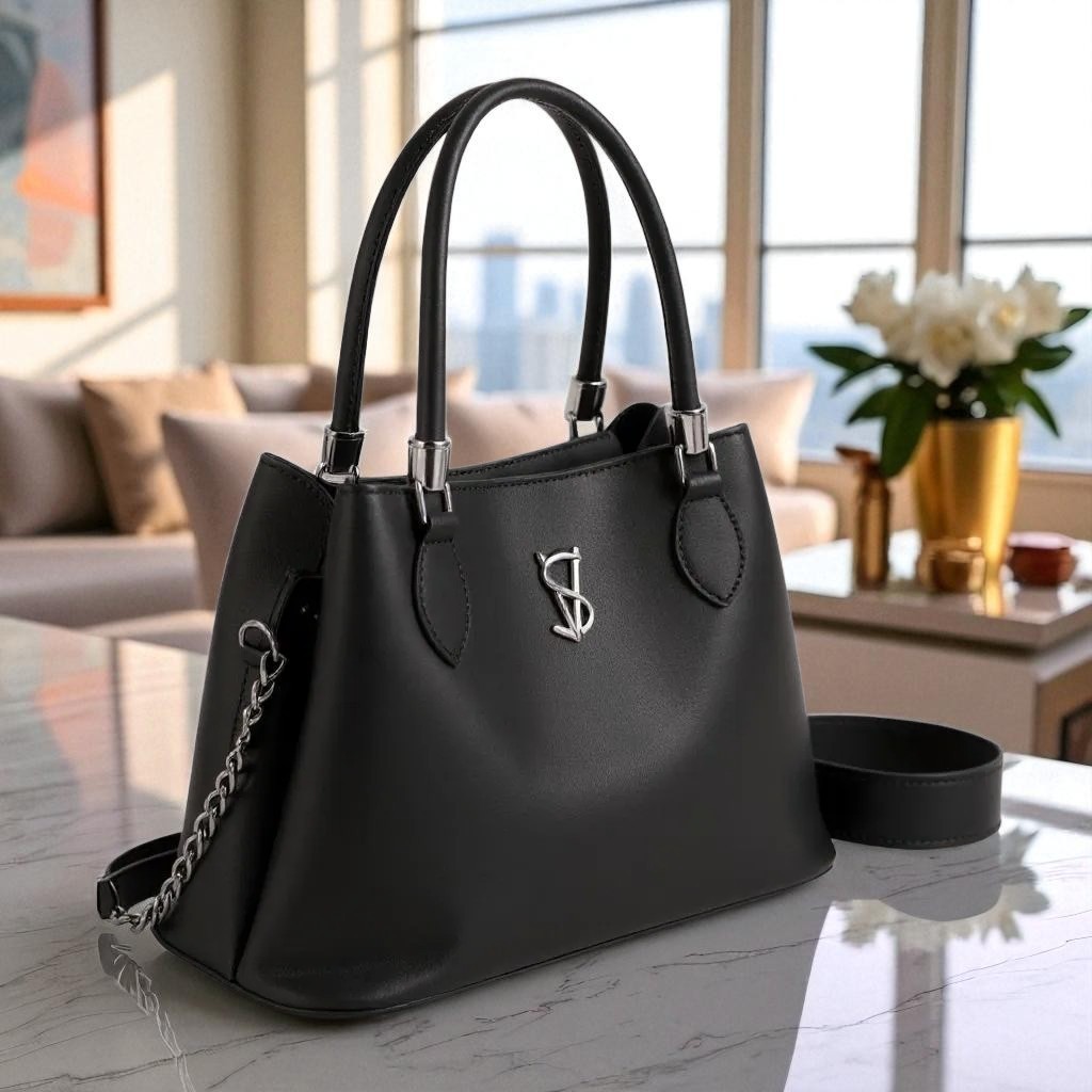 Bolsa feminina Transversal De Ombro e Mão VS Lançamento Com Divisoria