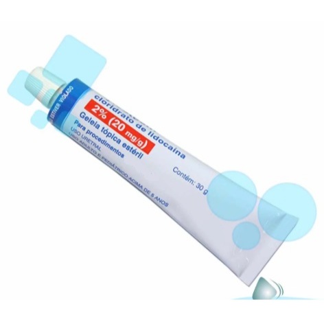 Pomada para podologia, com aplicador