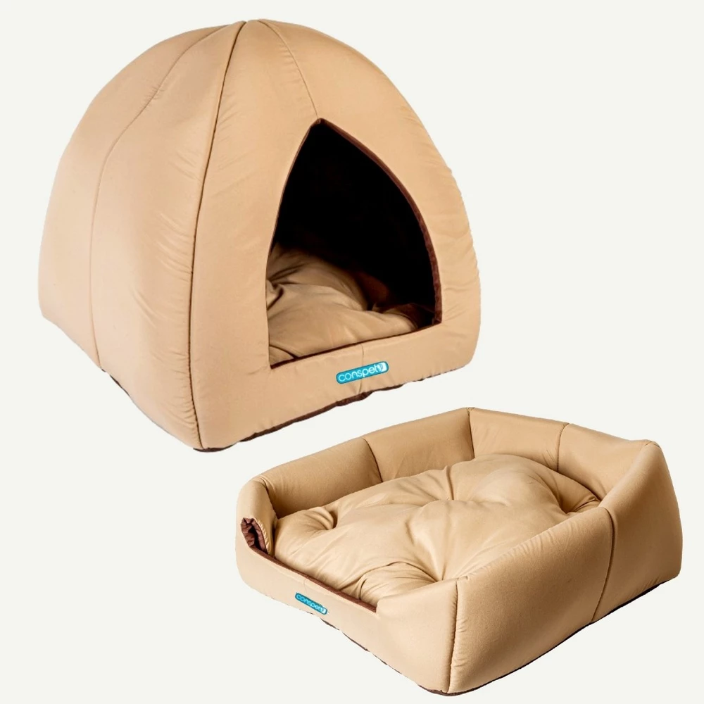 Cama Caminha Toca Iglu Pet Cachorro Gato Conforto Qualidade M Luxo - Envio imediato