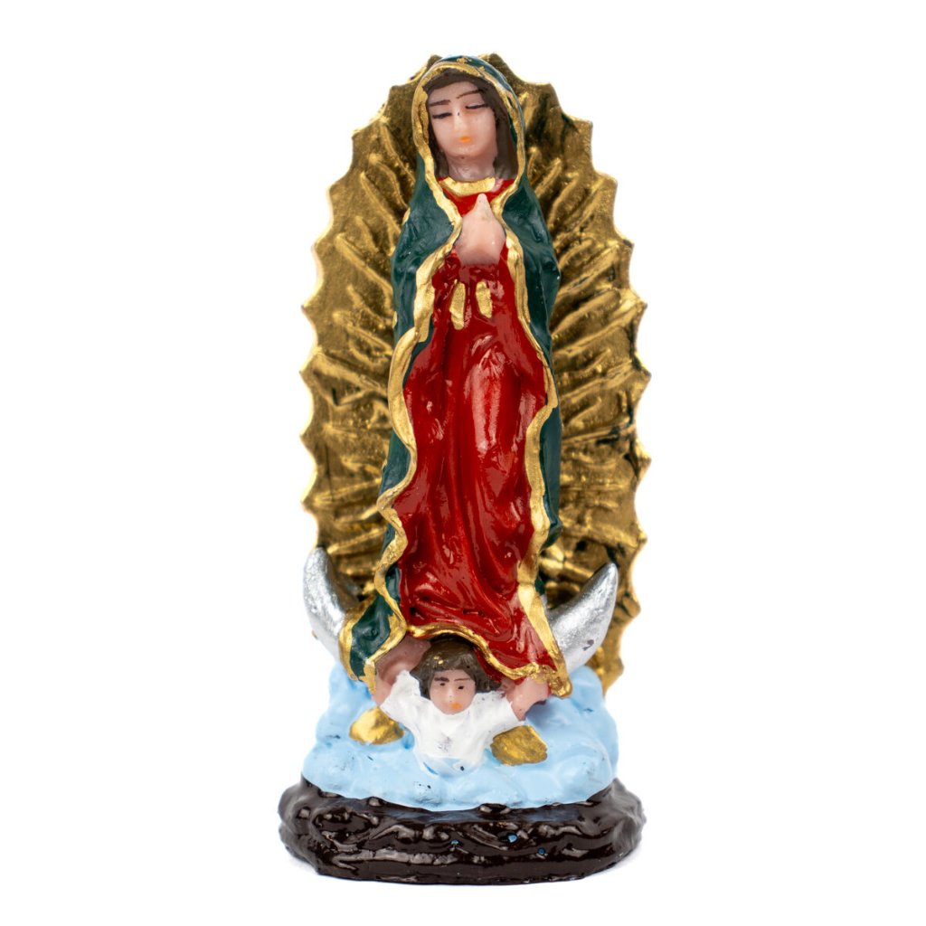 Imagem Nossa Senhora de Guadalupe em Resina 7 cm
