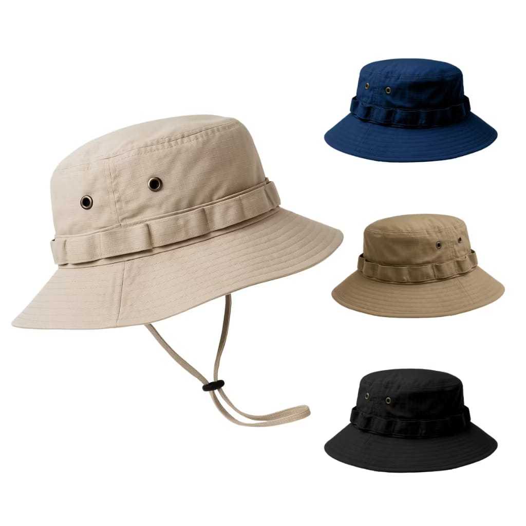 Chapéu Tático militar Bucket Chapéu Camping Pesca Masculino Feminino Chapéu Militar em Oferta na Shopee