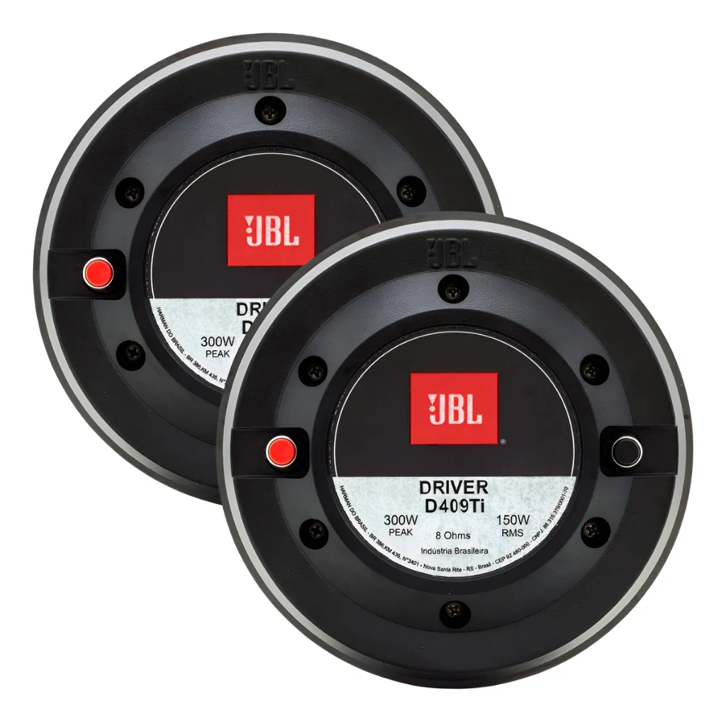 Kit 2 Driver JBL D409TI 150W Rms 8 Ohms Titânio em Oferta na Shopee