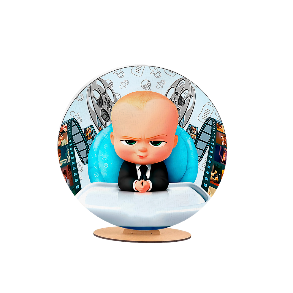 Capa Painel Redondo 50x50cm Sublimado Tema P. Chefinho Infantil em Oferta na Shopee