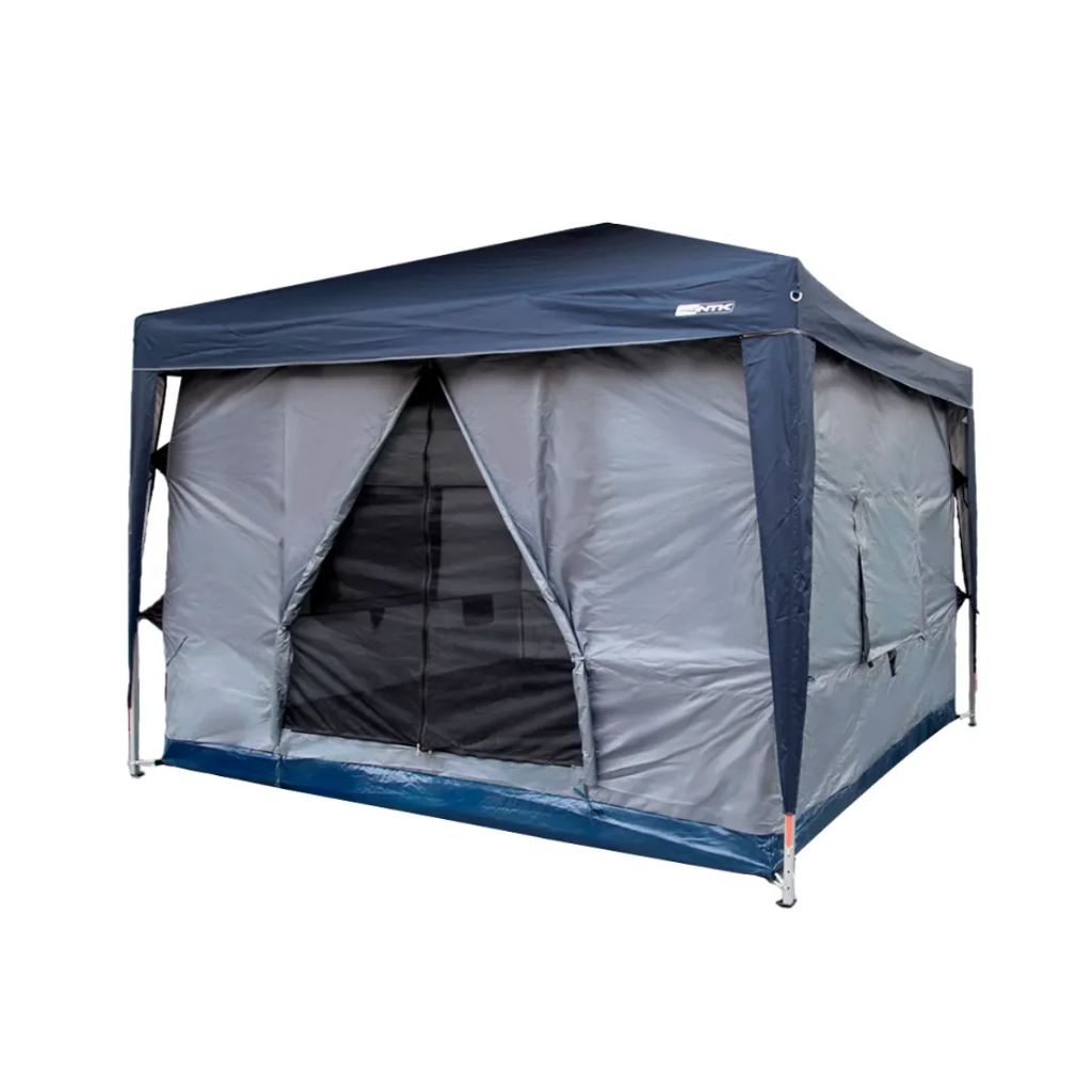 Barraca para 6 Pessoas Camping Gazebo Proteção e Ventilação Nautika em Oferta na Shopee