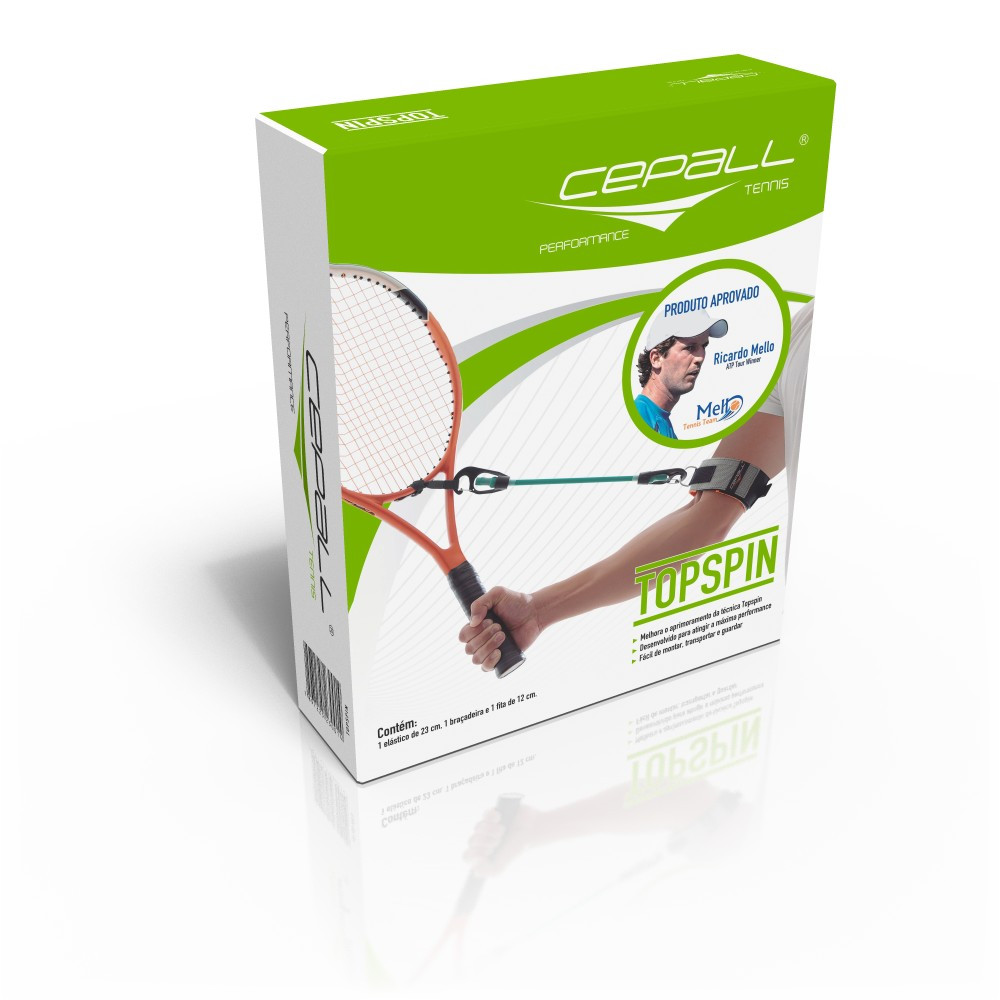 Cepall Topspin - elastico para tenis - treine o efeito no tenis