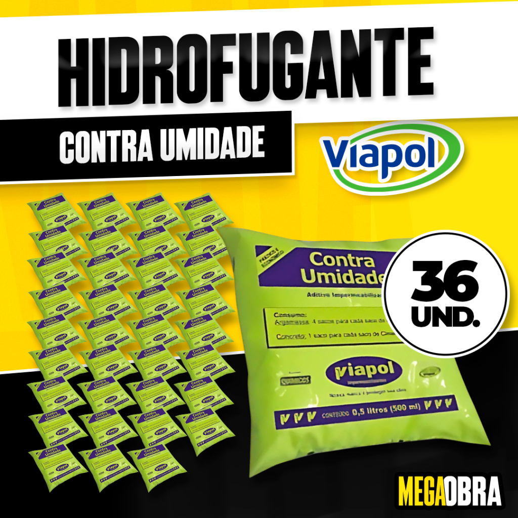 Kit Sachês Viapol Contra Umidade Hidrofugante para Muros e Fachadas Escolha o Seu em Oferta na Shopee