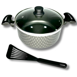 PANELA/CAÇAROLA  AVULSAS 22CM/20cm/18cm e 16cm Antiaderente c/ Tampa de Vidro em Oferta na Shopee