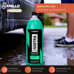 Vonixx Sintra Pro 1,5 Litro – Multilimpador Automotivo Painéis, Estofados e Couro
