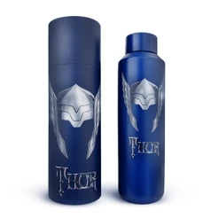 Garrafa Marvel Thor Térmica Inox Capacete Resistente 600ml