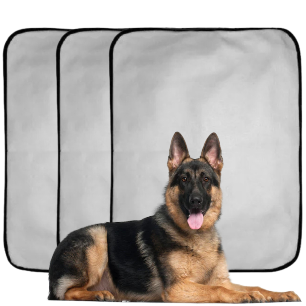 Kit 3 Tapetes Higienicos Lavavel Para Caes e Gatos Grande