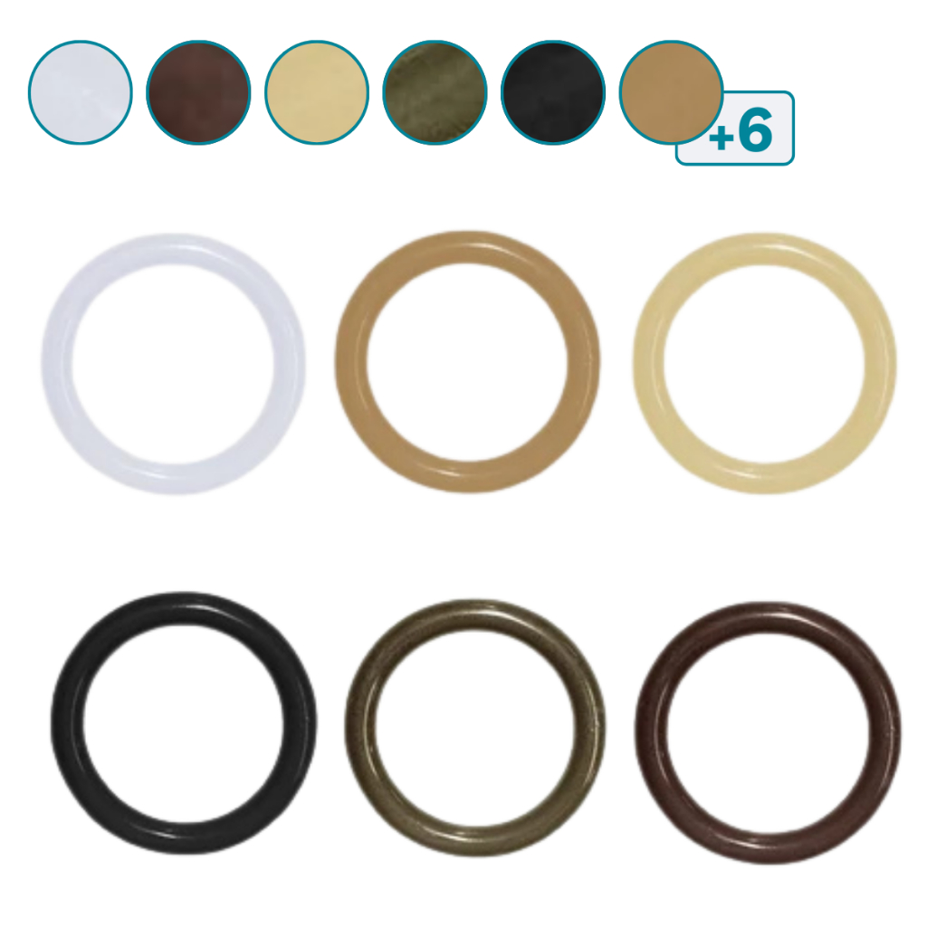 Argola de Cortina de Plástico: Onde Comprar | BuscaProdutos