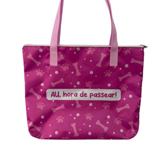 Bolsa Sacola Pet Passeios Para Cachorro Estampa Patinhas em Oferta na Shopee
