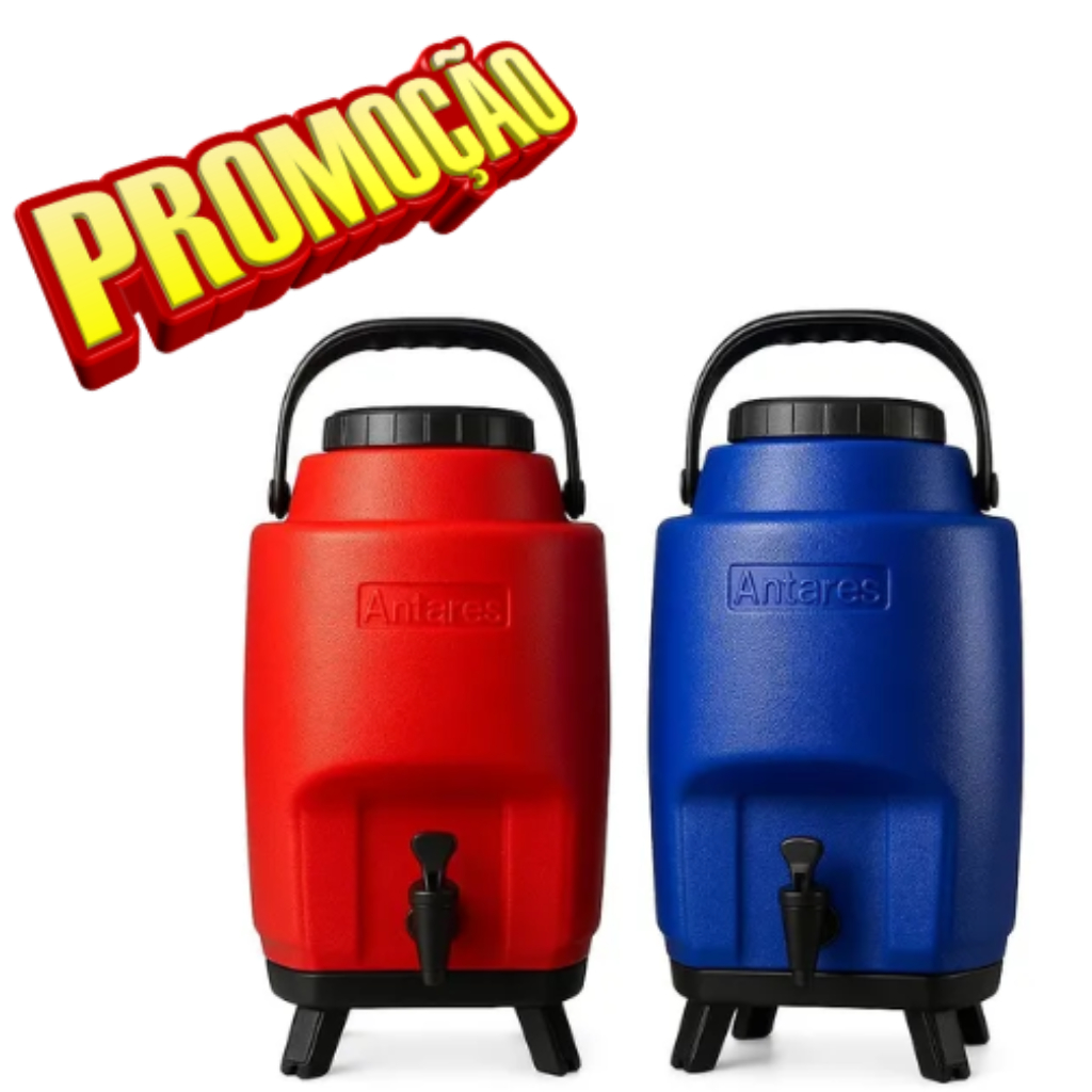 Botijão Galão Térmico 12 Litros Garrafão Torneira Alça Água, Café Bebidas em Oferta na Shopee