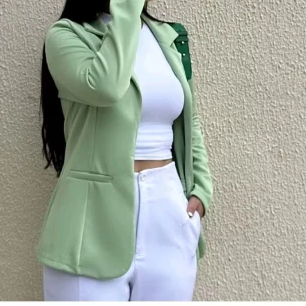 Blazer feminino alongado,elegancia atemporal estilo longo 2026