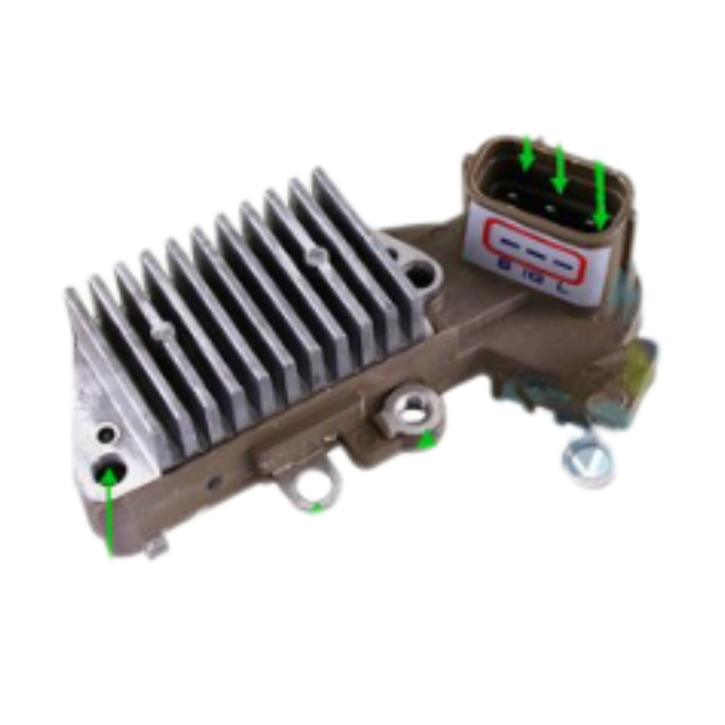 REGULADOR VOLTAGEM 12V ALTERNADOR NIPPONDENSO COROLLA HILUX 3.0 CAMRY 2.2 LIFAN 320 620 10>