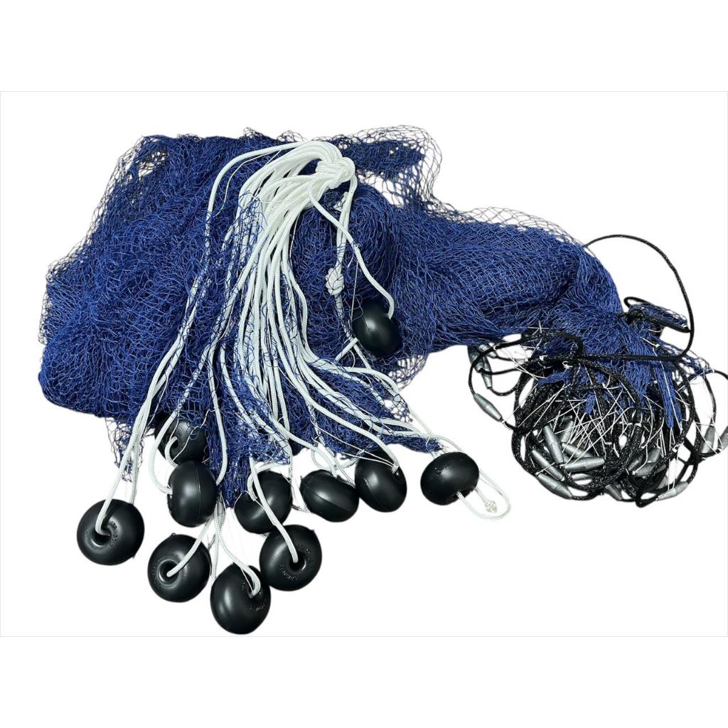 Rede de Arrasto x Picaré 15 Metros Multi Malha 2 x 12mm para Iscas Vivas Despescas Peixes Pequenos