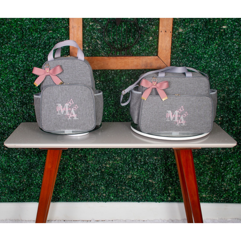 Kit Bolsa Maternidade Kind Baby 2 Peças Personalizada em Oferta na Shopee