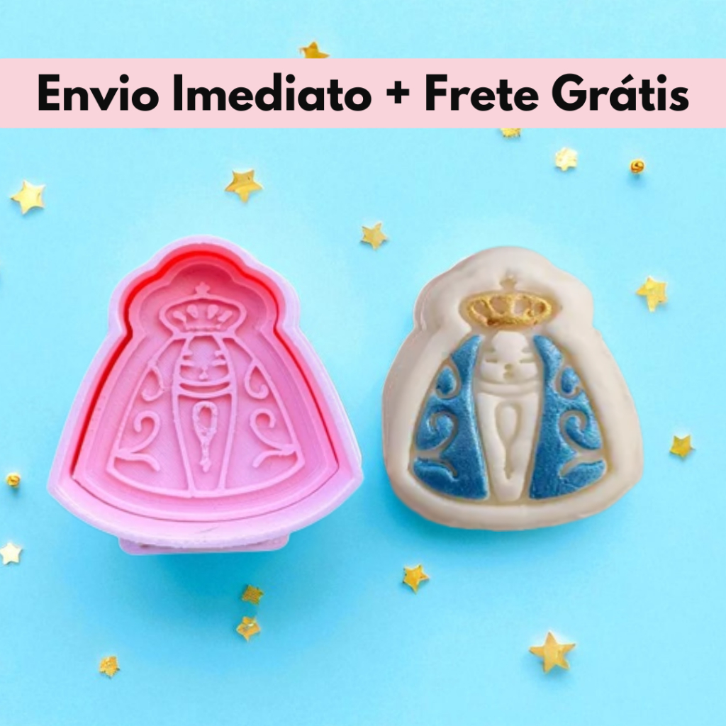 Modelador Ejetor Nossa Senhora para Brigadeiro, Doce, Massa e Biscoito em Oferta na Shopee